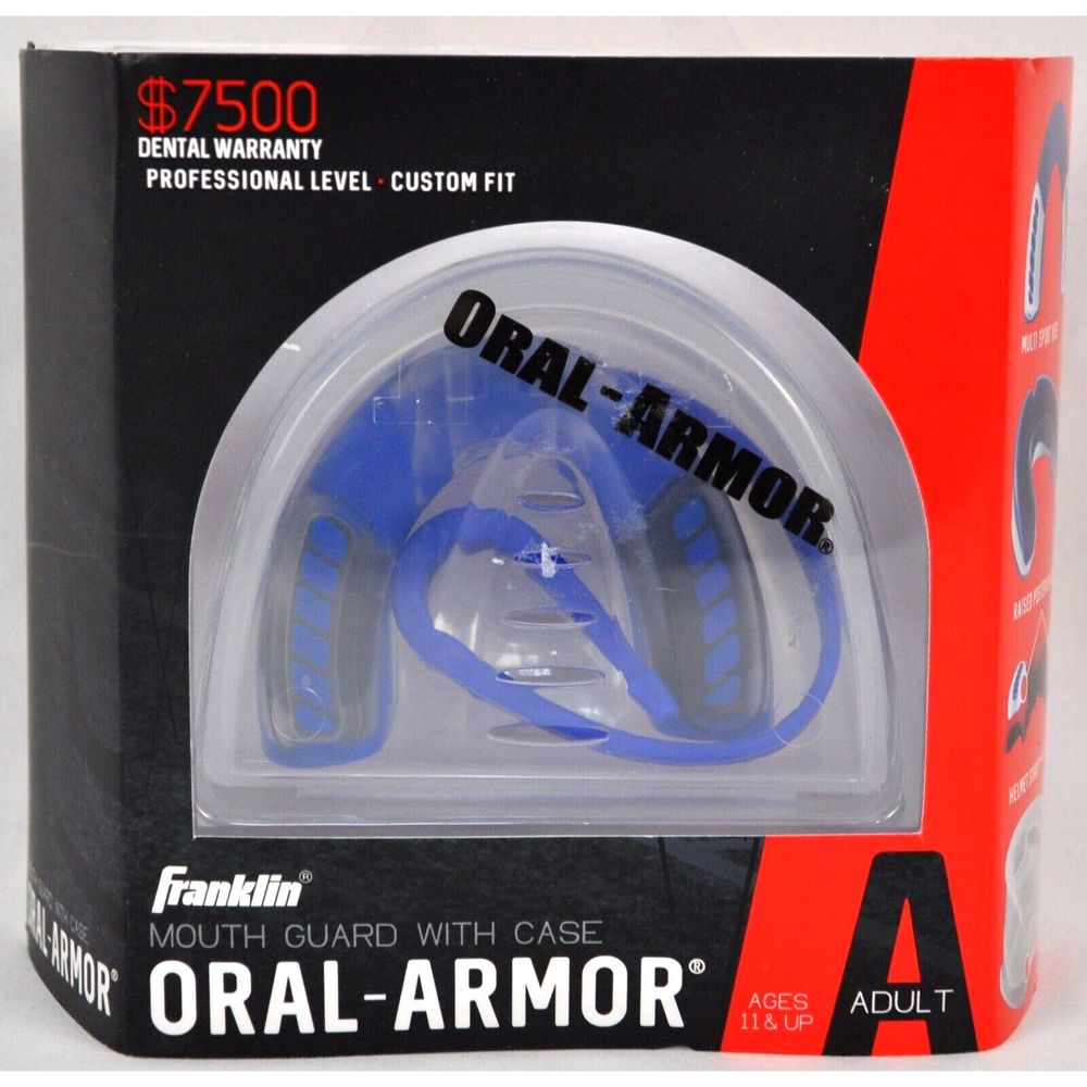 Franklin Oral-Armor Mouth Guard Professional Level Custom Fit Protection: NIB